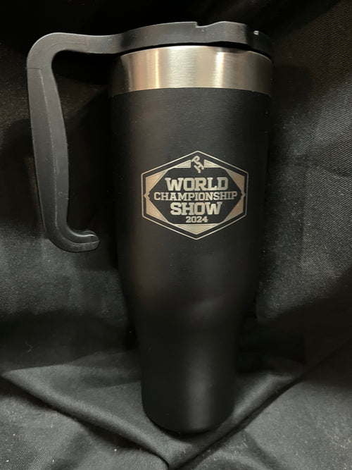 40oz Bison Tumbler- World Show 2024