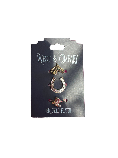 W&C 18K Gold Plated Ring Set