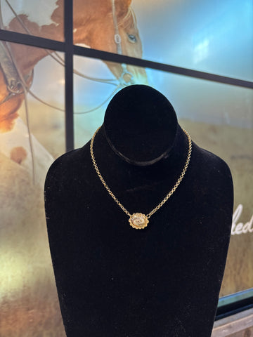 Genuine Turquoise - Lily Necklace