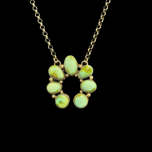 Genuine Turquoise - Lily Necklace