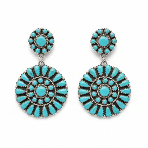 Genuine Turquoise - Lily Necklace