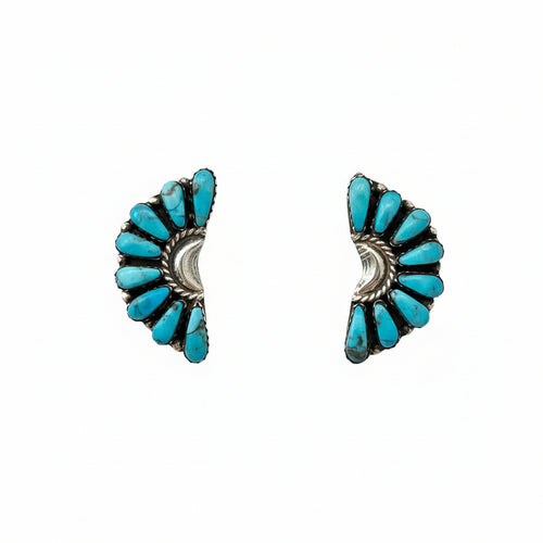 Genuine Turquoise - Ella Earrings