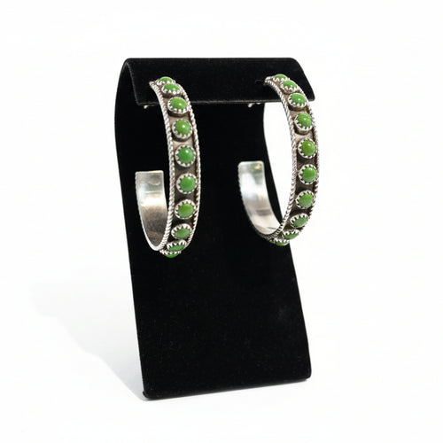 Genuine Turquoise - April Earrings