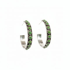 Genuine Turquoise - April Earrings