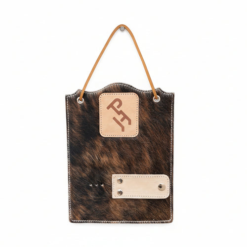 S2T Hair on Hide Vertical Buckle Display