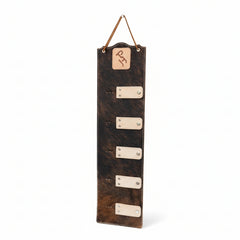 S2T Hair on Hide Vertical Buckle Display