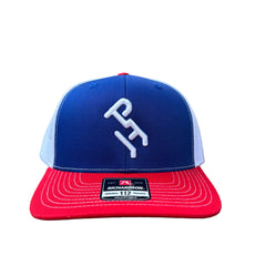 PH Cap - Tri-Color Royal / White / Red