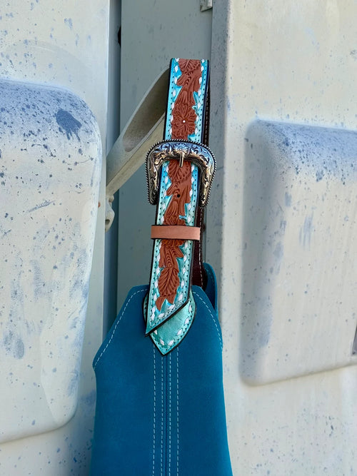 AS - Darlin Duo - Turquoise With Turq. Shimmer Strap