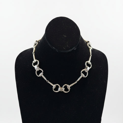 W&C 18K White Gold-Plated Haley Necklace