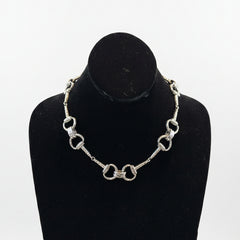 W&C 18K White Gold-Plated Haley Necklace