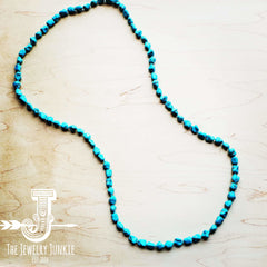 Boho Beaded Necklace w/ Turquoise
