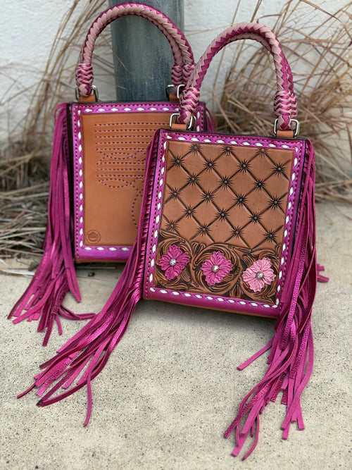AS - Card Handbag - Malibu Barbie w/ Fringe