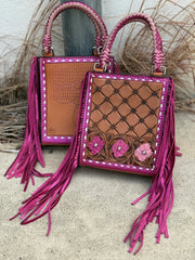 AS - Card Handbag - Malibu Barbie w/ Fringe