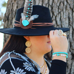 Matte Gold Dangle Filigree Earrings 212m