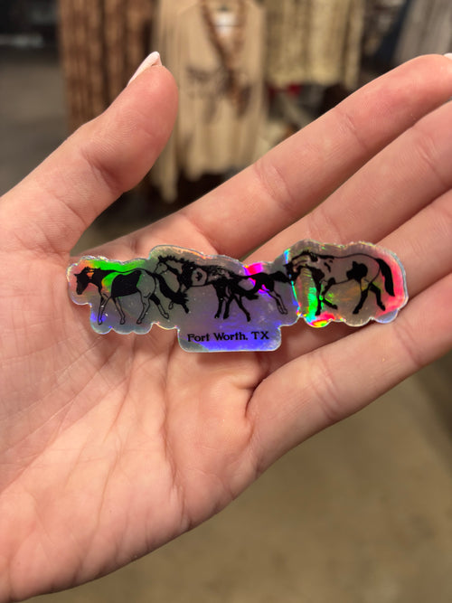 Mini Bronzes Holographic Sticker