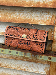 AS - Ranch Hand Clutch - Cowboy Feather