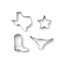 Texas 4 PC Cookie Cutter Set