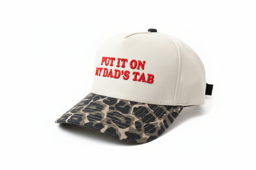 Dad's Tab Trucker Cap