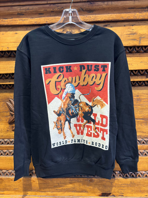 Kick Dust Cowboy Sweatshirt