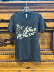 Ranchy Life - Mother Bucker V-Neck Tee