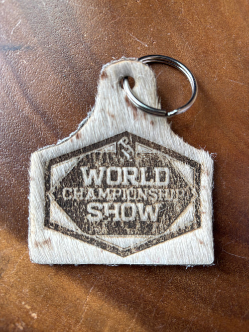 WS Cowhide Keychain