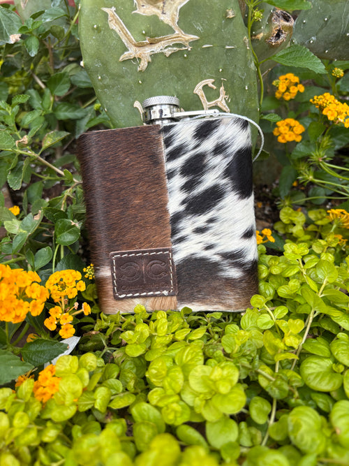 CSC Cowhide Flask