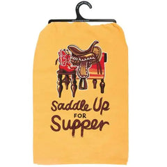 Saddle Up for Supper Towel