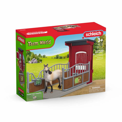 Pony Box with Mustang Mare