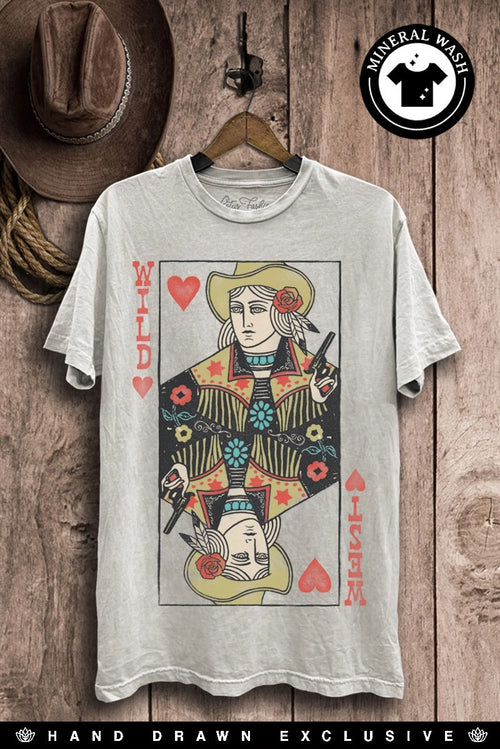 Wild West Queen of Hearts Tee