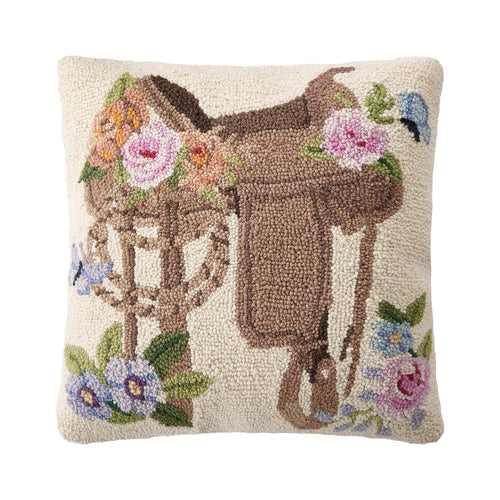 Floral Saddle Hook Pillow