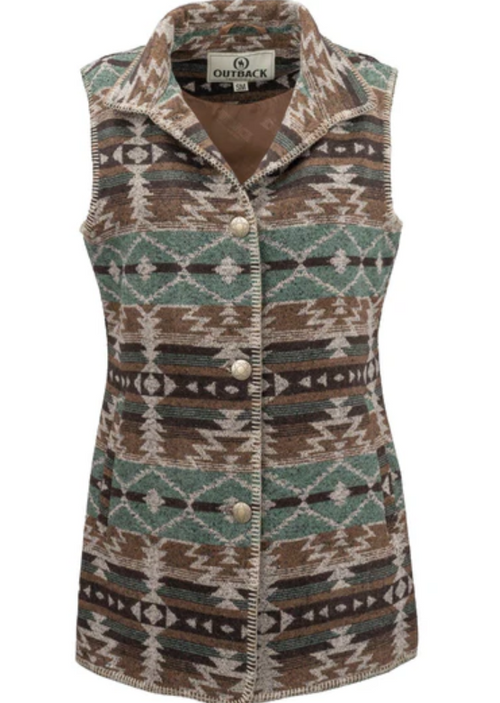 The Stockyard Vest - Brown