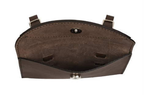 Perri's CELL PHONE HOLDER BROWN LEATHER