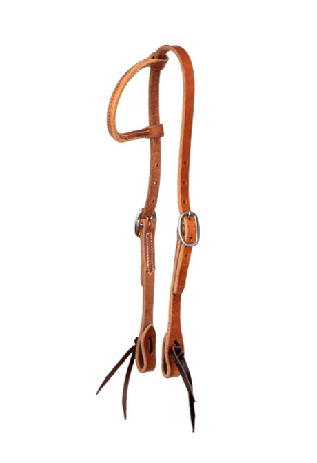 Perri's 5 / 8" ONE EAR TIE END HEADSTALL