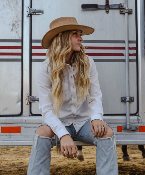 Outback Kat Shirt - White