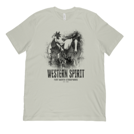 Western Spirit Tee - Light Sage