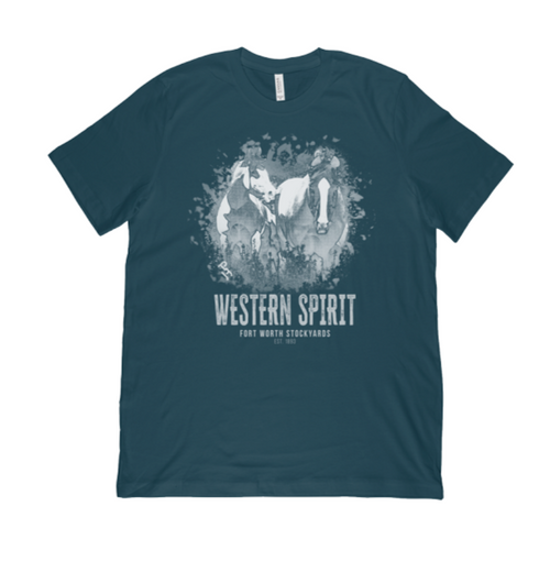 Western Spirit Tee - Deep Teal