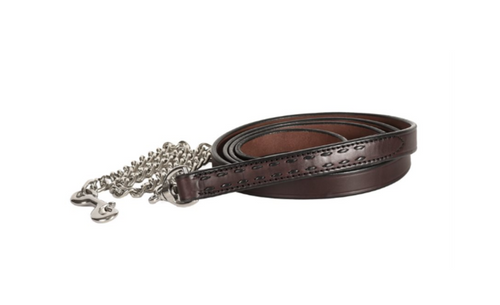 Buckstitch Hav w/ Blk w/ Chain Lead WSP