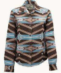 Outback Ladies Daphne Shacket - Light Brown