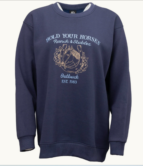 Outback Ladies Hold Your Horses Sweatshirt