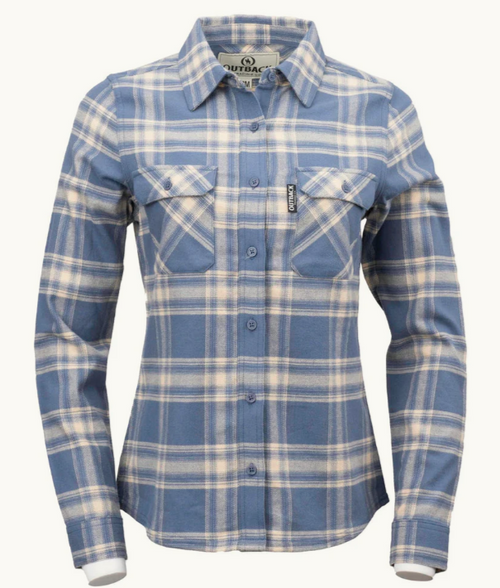 Outback Ladies Cotton Plaid