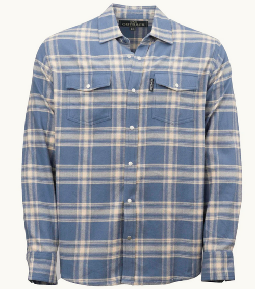 Outback Men's Cotton Plaid
