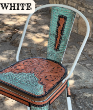AS Swivel Metal Bar Stools w/ Tall Back