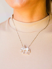 KH Trail Horse Pendant