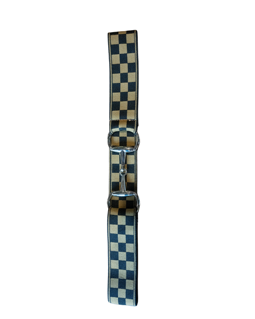 LuxEquine Checker Snaffle Belt*