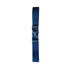 LuxEquine Navy Silver Stirrup Belt*