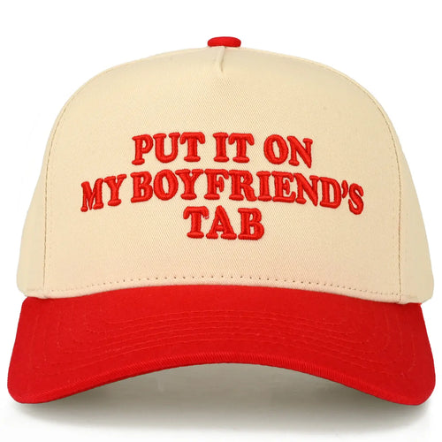 Boyfriend's Tab Trucker Cap