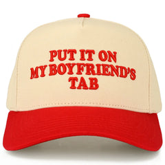 Boyfriend's Tab Trucker Cap