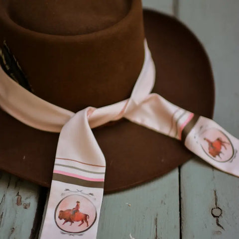 Wild Rag - Burgundy Jacquard