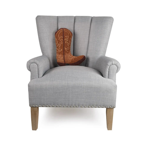 Cowboy Boot Hook Pillow
