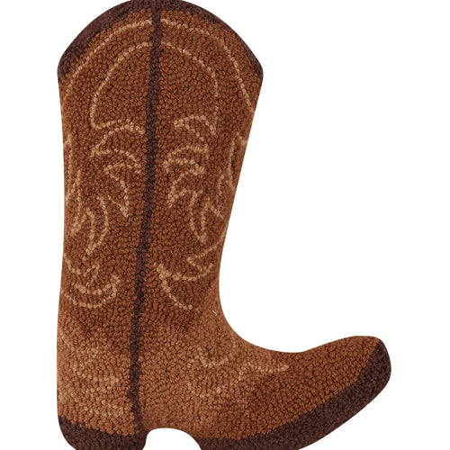 Cowboy Boot Hook Pillow